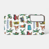 Gremlins™ Sticker Fun Pattern Samsung Galaxy Hoesje (Achterkant horizontaal)