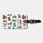 Gremlins™ Sticker Plezier Patroon Bagagelabel (Voorkant horizontaal)