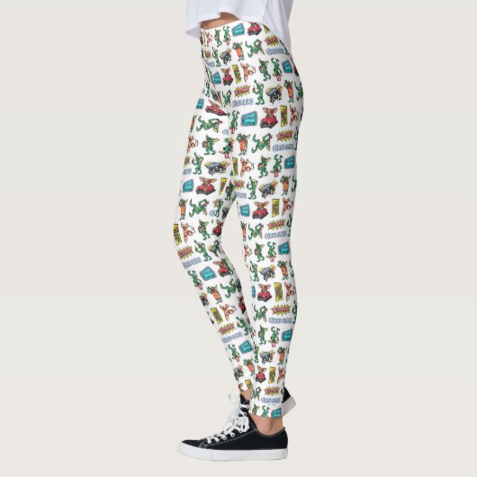 Gremlins™ Sticker Plezier Patroon Leggings (Links)