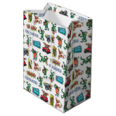 Gremlins™ Sticker Plezier Patroon Medium Cadeauzakje (Achterkant Gekanteld)