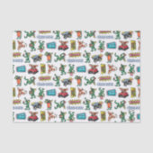 Gremlins™ Sticker Plezier Patroon Tissuepapier (Voorkant)