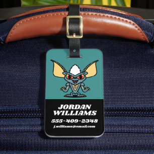 Gremlins Stripe Cute Comic Character Bagagelabel