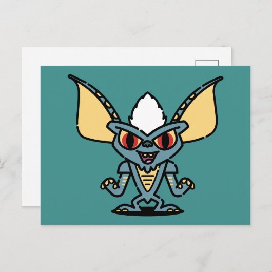 Gremlins | Stripe Cute Comic Character Briefkaart (Voorkant / Achterkant)