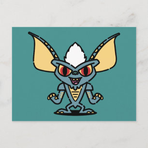 Gremlins   Stripe Cute Comic Character Briefkaart