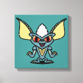 Gremlins | Stripe Cute Comic Character Canvas Afdruk (Voorkant)