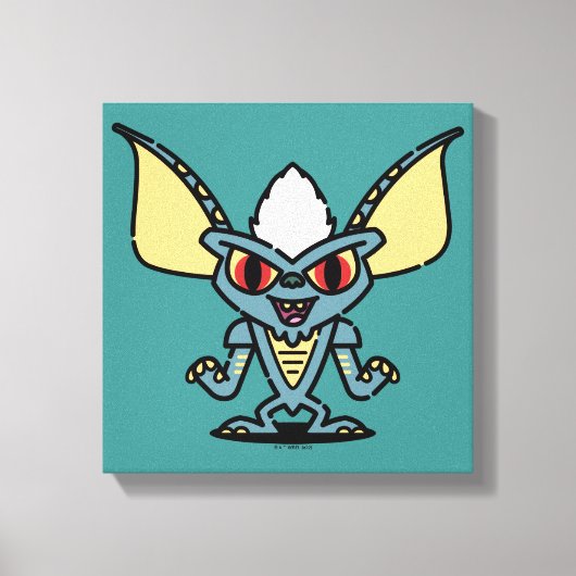 Gremlins | Stripe Cute Comic Character Canvas Afdruk (Voorkant)