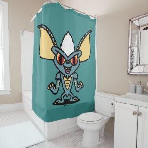 Gremlins Stripe Cute Comic Character Douchegordijn