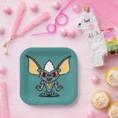 Gremlins | Stripe Cute Comic Character Papieren Bordje (Feest)