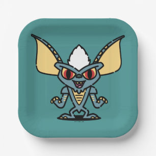 Gremlins Stripe Cute Comic Character Papieren Bordje