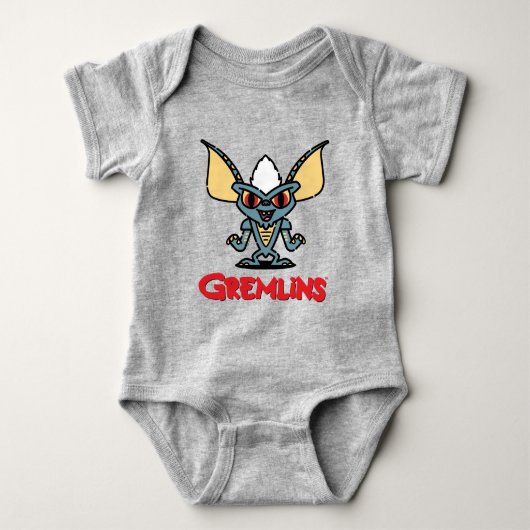 Gremlins | Stripe Cute Comic Character Romper (Voorkant)