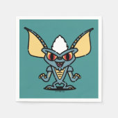 Gremlins | Stripe Cute Comic Character Servet (Voorkant)