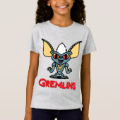 Gremlins | Stripe Cute Comic Character T-shirt (Voorkant)