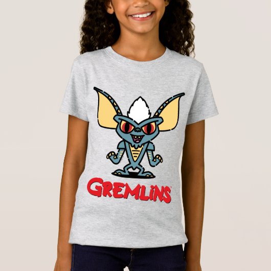 Gremlins | Stripe Cute Comic Character T-shirt (Voorkant)