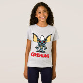 Gremlins | Stripe Cute Comic Character T-shirt (Voorkant volledig)