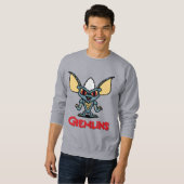 Gremlins | Stripe Cute Comic Character Trui (Voorkant volledig)
