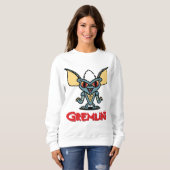Gremlins | Stripe Cute Comic Character Trui (Voorkant volledig)