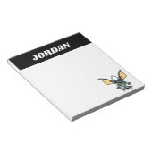 Gremlins | Stripe Cute Comic | Jouw namen toevoege Notitieblok (Schuin)