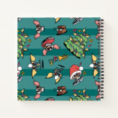 Gremlins | Stripe Cute Comic | Jouw namen toevoege Notitieboek (Achterkant)