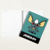 Gremlins | Stripe Cute Comic | Jouw namen toevoege Planner (Display)