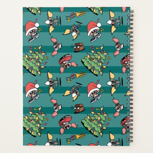 Gremlins | Stripe Cute Comic | Jouw namen toevoege Planner (Achterkant)