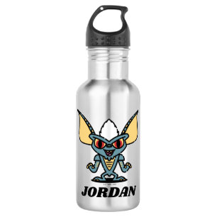 Gremlins Stripe Cute Comic Jouw namen toevoege Waterfles