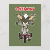Gremlins | Stripe Riding Tricycle Briefkaart (Voorkant)