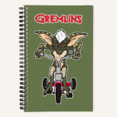 Gremlins | Stripe Riding Tricycle Notitieboek (Voorkant)