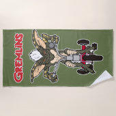 Gremlins | Stripe Riding Tricycle Strandlaken (Voorkant)