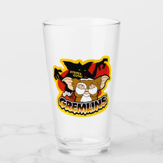 Gremlins | Stripe Scaring Gizmo Glas (Voorkant)