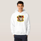 Gremlins | Stripe Scaring Gizmo Hoodie (Voorkant volledig)