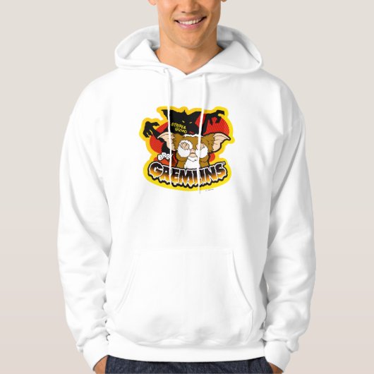 Gremlins | Stripe Scaring Gizmo Hoodie (Voorkant)