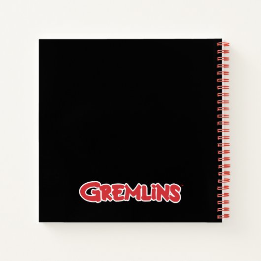 Gremlins | Stripe Scaring Gizmo Notitieboek (Achterkant)