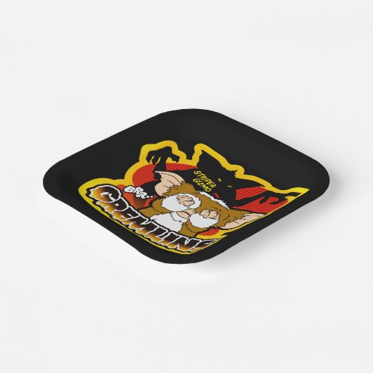 Gremlins | Stripe Scaring Gizmo Papieren Bordje (Gebogen)