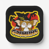 Gremlins | Stripe Scaring Gizmo Papieren Bordje (Voorkant)