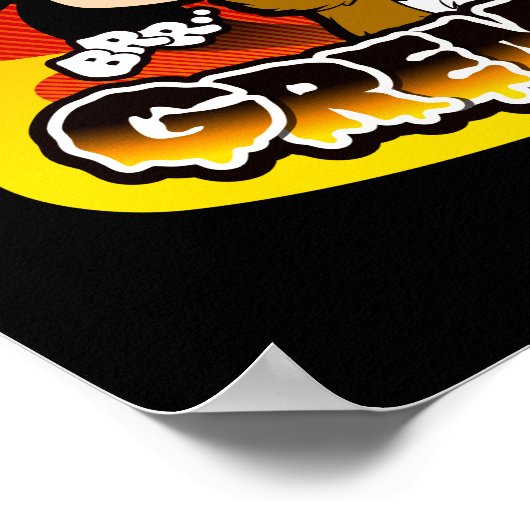 Gremlins | Stripe Scaring Gizmo Poster (Hoek)