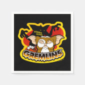 Gremlins | Stripe Scaring Gizmo Servet (Voorkant)