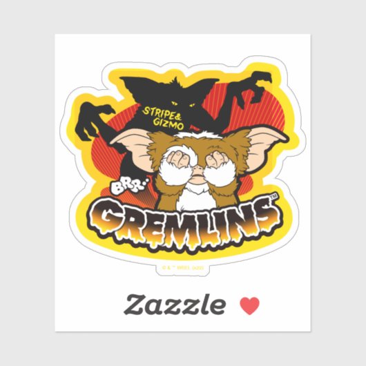 Gremlins | Stripe Scaring Gizmo Sticker (Vel)