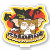 Gremlins | Stripe Scaring Gizmo Sticker (Voorkant)