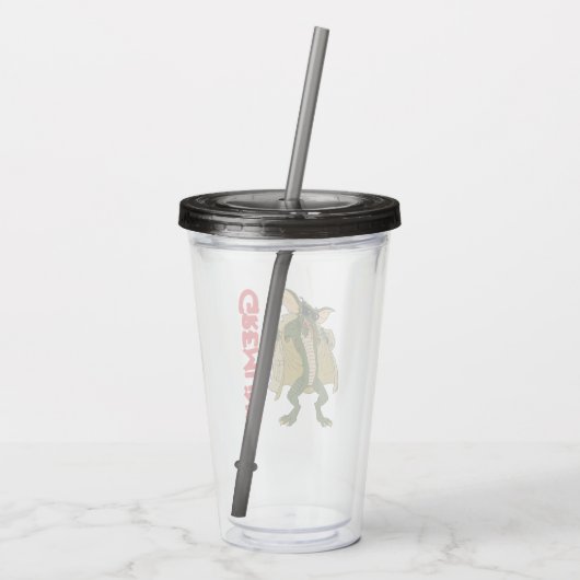 Gremlins | Stripe tapijtflits Acryl Drinkbeker (Achterkant)