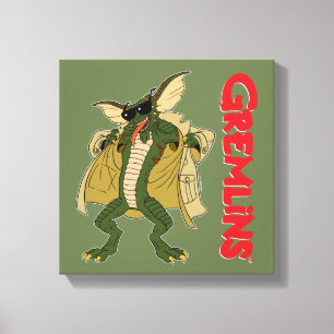 Gremlins Stripe tapijtflits Canvas Afdruk