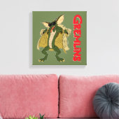 Gremlins | Stripe tapijtflits Canvas Afdruk (Insitu (Woonkamer))