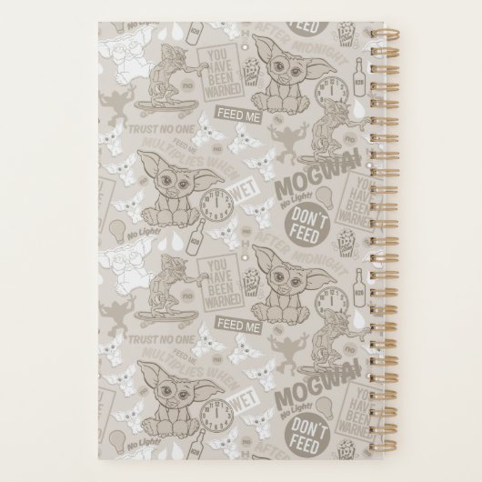 Gremlins | Stripe tapijtflits Planner (Achterkant)