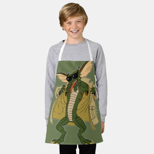 Gremlins | Stripe tapijtflits Schort (Gedragen)