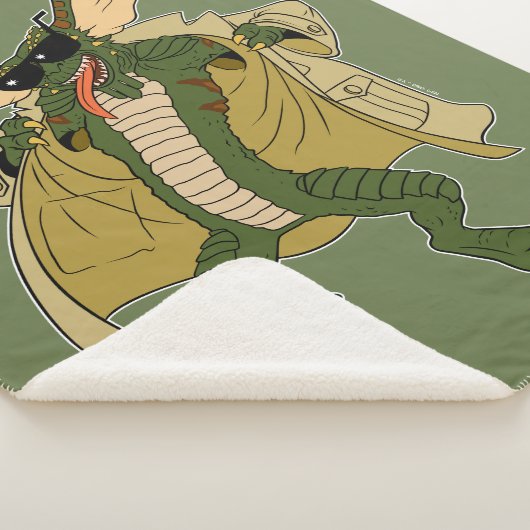 Gremlins | Stripe tapijtflits Sherpa Deken (3/4)