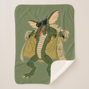 Gremlins   Stripe tapijtflits Sherpa Deken