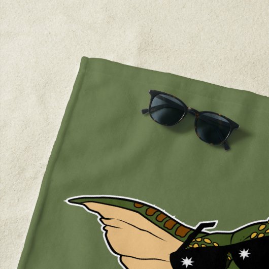 Gremlins | Stripe tapijtflits Strandlaken (In situ)