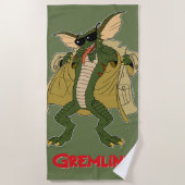 Gremlins | Stripe tapijtflits Strandlaken (Voorkant)