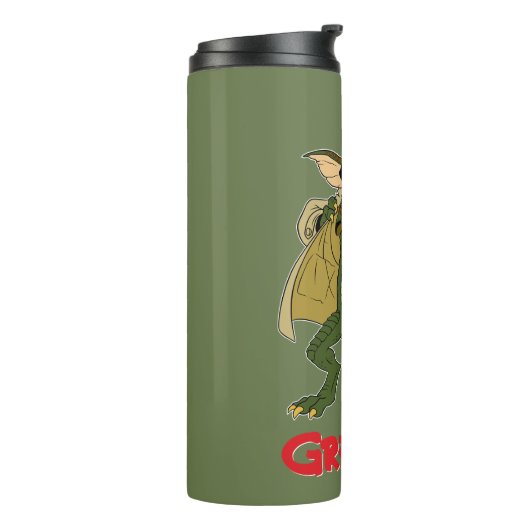 Gremlins | Stripe tapijtflits Thermosbeker (Gedraaid links)