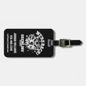 Gremlins | Stripe We zijn terug Bagagelabel (Voorkant horizontaal)