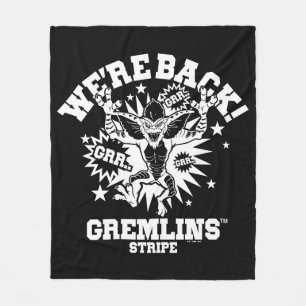 Gremlins Stripe We zijn terug Fleece Deken